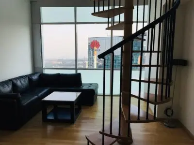 Estupendo duplex amueblado se renta en torre Impulso Santa Fe