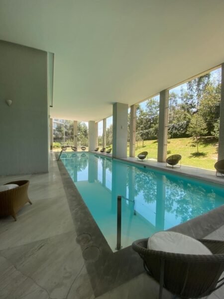 Hermoso depto rodeado de balcones se renta en Peninsula tower Santa Fe