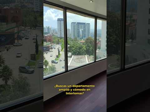 Amplio departamento en renta en Interlomas, dentro de Residencial Isla de Agua