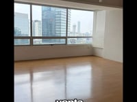 Departamento en renta en H2O Santa Fe con vista al parque