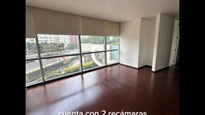 Departamento en renta en Santa Fe | 170 m² | Vista a Parque La Mexicana